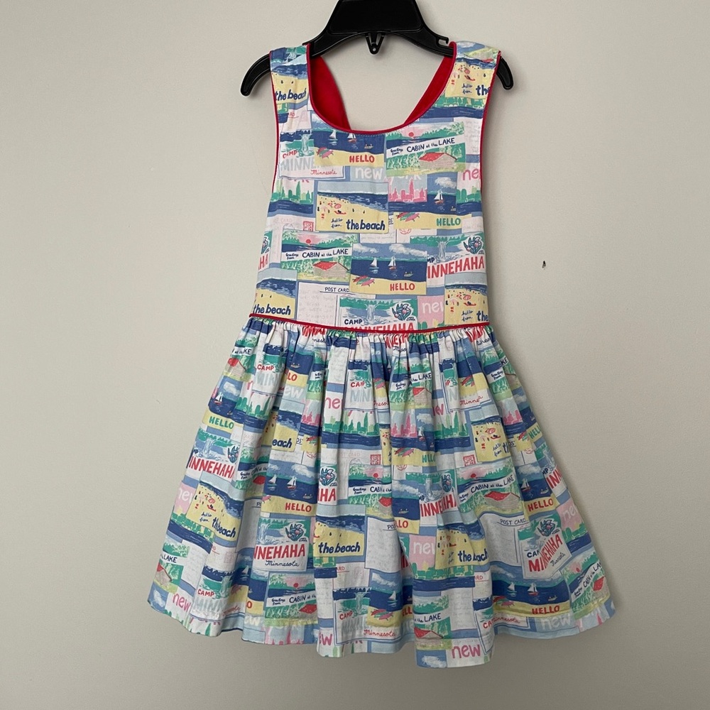 OshKosh Genuine Kids Minnesota Summer Postcard Dress Size 3T - Picture 2 of 10